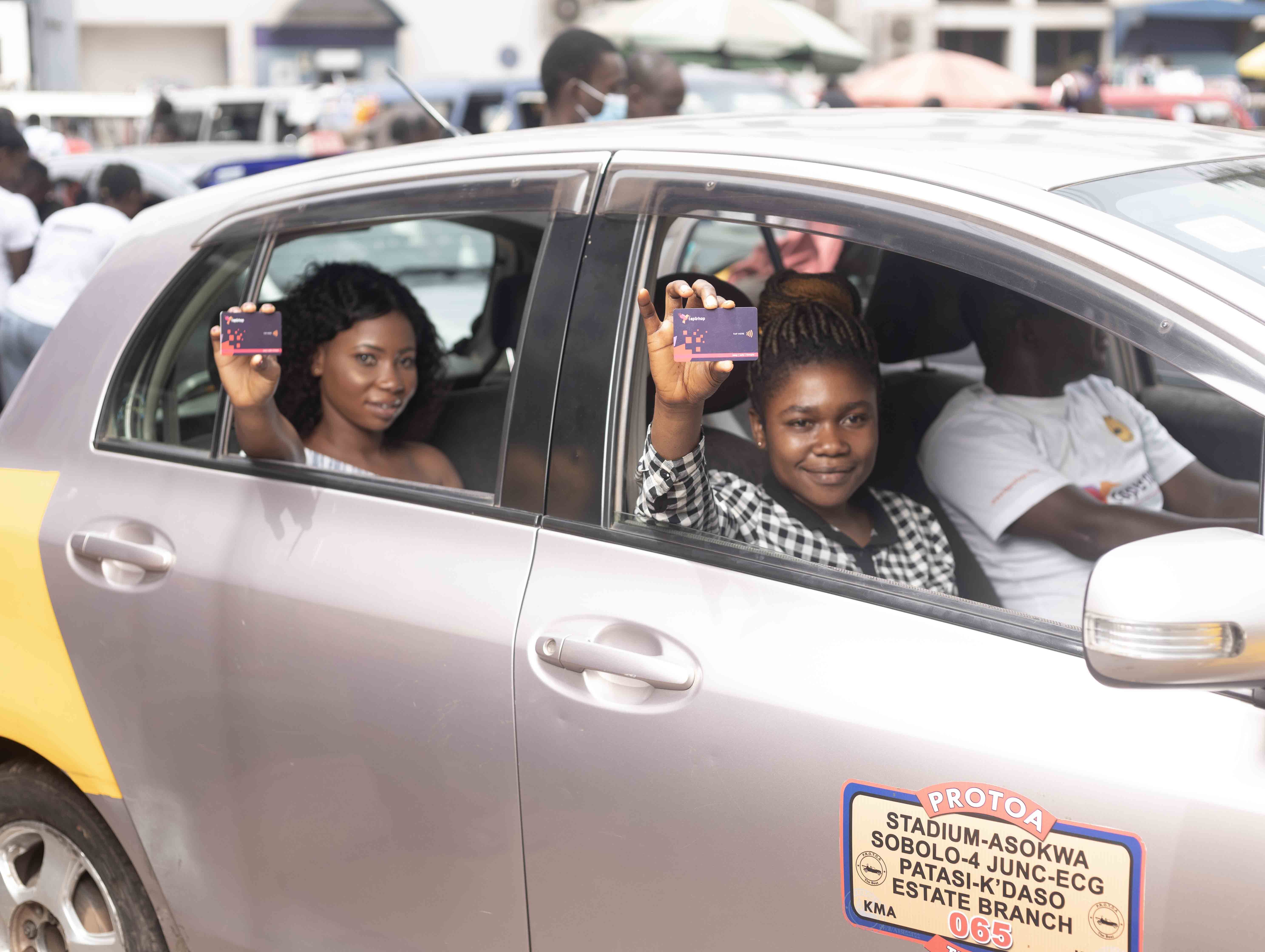 How The Tap & Hop Card Works in a Trotro or Taxi