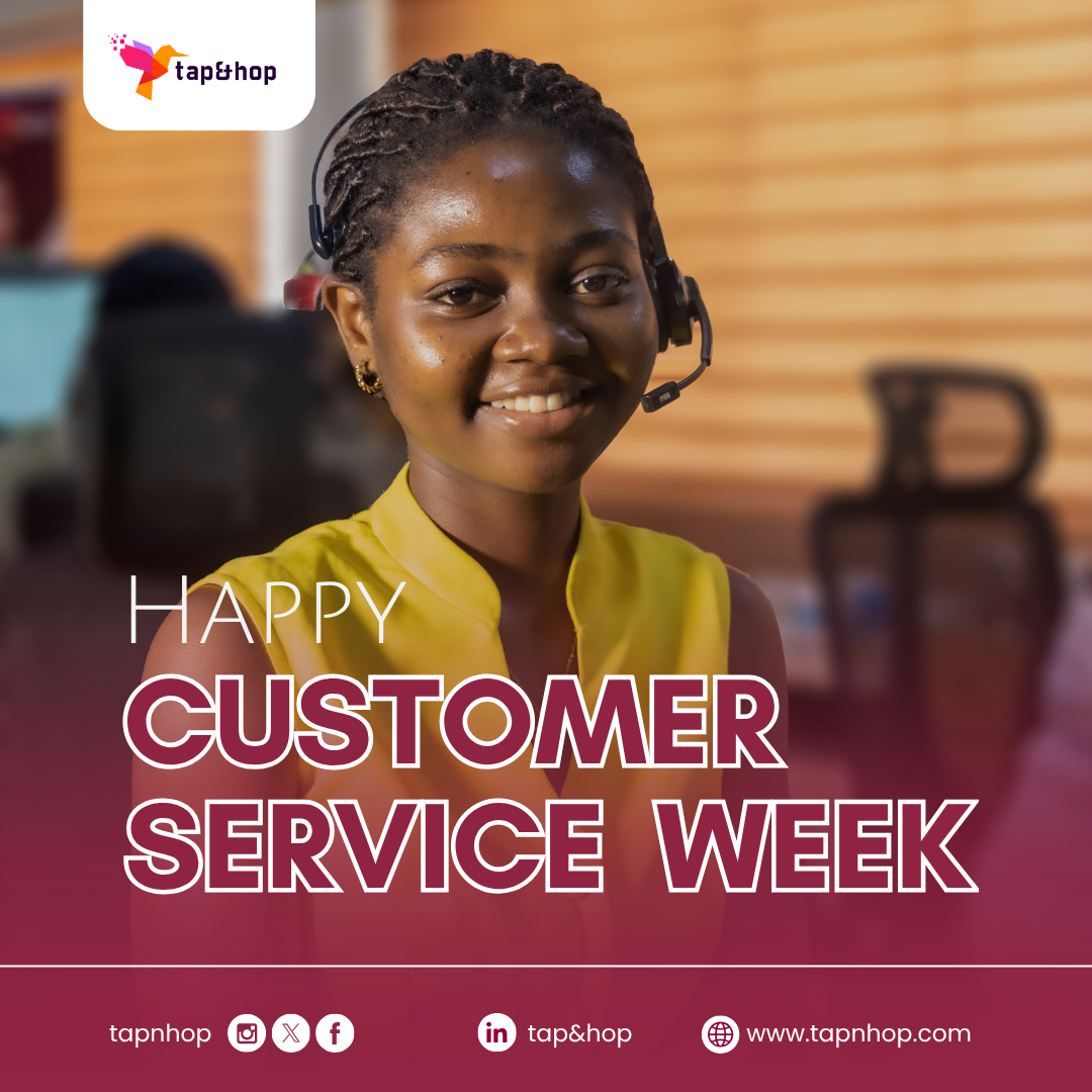 Happy Customer Service Week from Us.